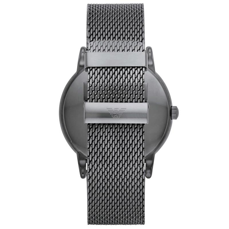 Emporio Armani Men's Gunmetal Steel Watch Emporio Armani Men's Gunmetal Steel Watch